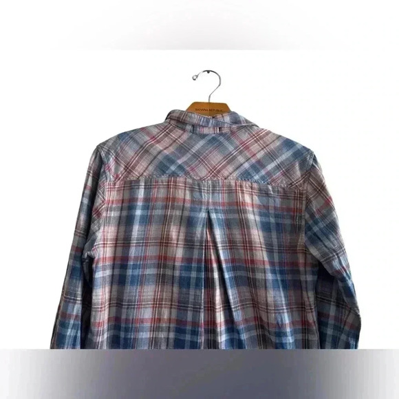 Cloth & Stone | Anthropologie soft plaid flannel Size XS - Picture 5 of 14